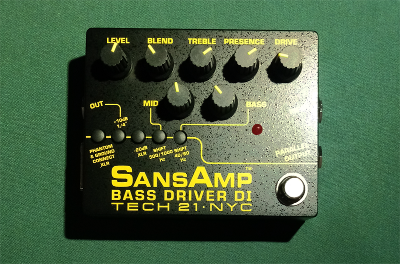 Tech 21 SansAmp (Bass Driver DI)